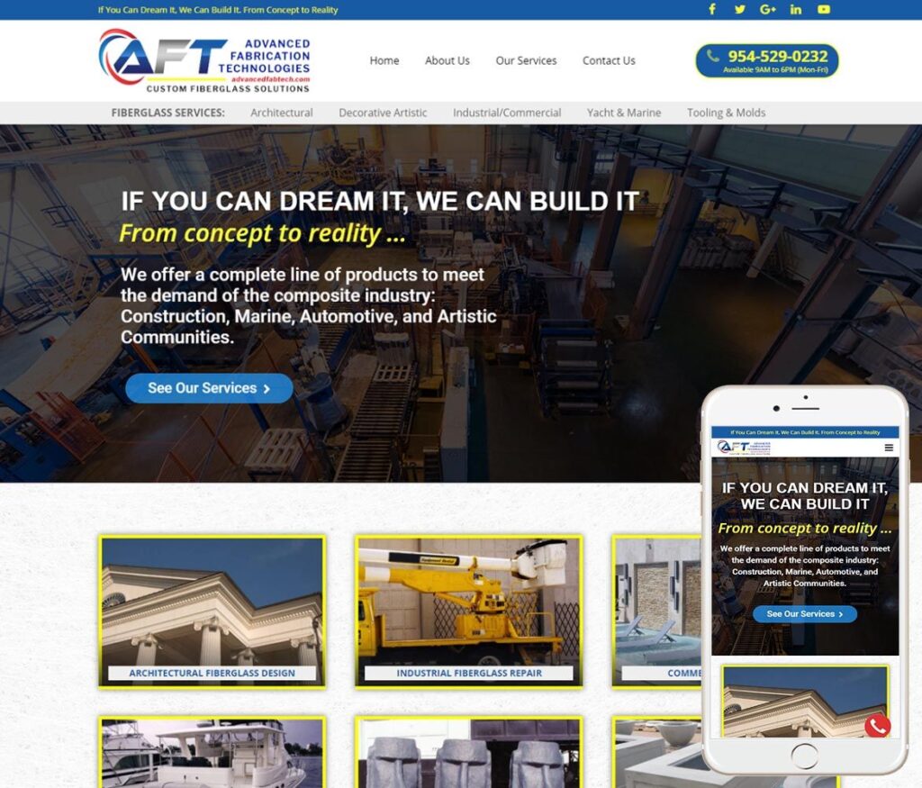 Fabrication Website Design