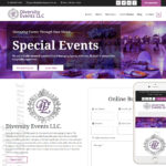 Event Planner Website Design