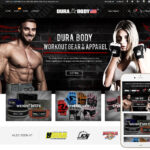 Workout Gear Website Design