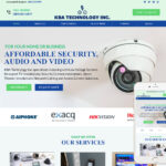 Security Camera Website Design