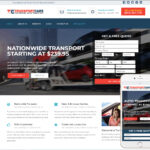 Car Transport Website Design
