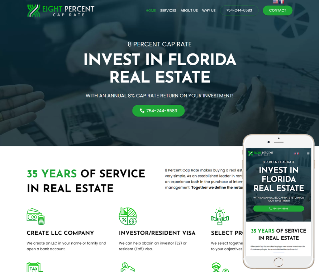 Real Estate Investors Website Design