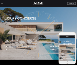 Luxury Concierge  Website Design
