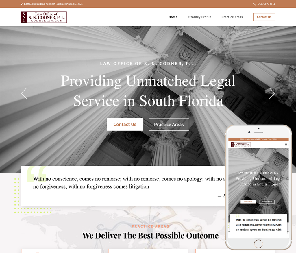 Lawyer Website Design