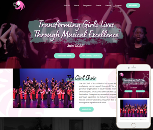 Singing Choir Website Design