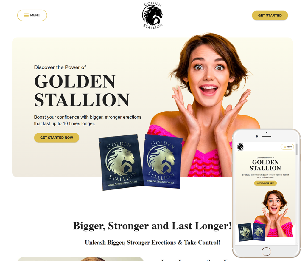 Product Landing Website Design